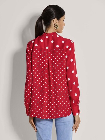 Chemisier MADELEINE en rouge