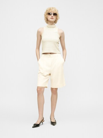 VILA tavaline Püksid, värv pruun