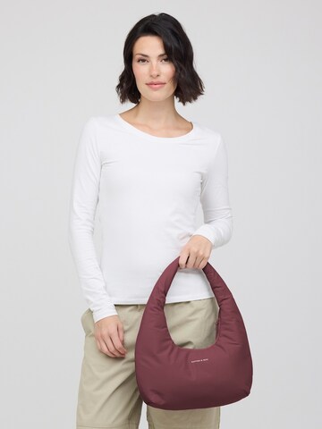 Kapten & Son Shopper 'Skara Cloud Shoulder'‌‌ in Rot