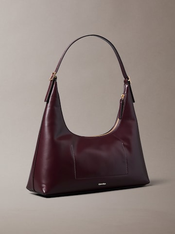 Calvin Klein - Bolso de hombro en rojo
