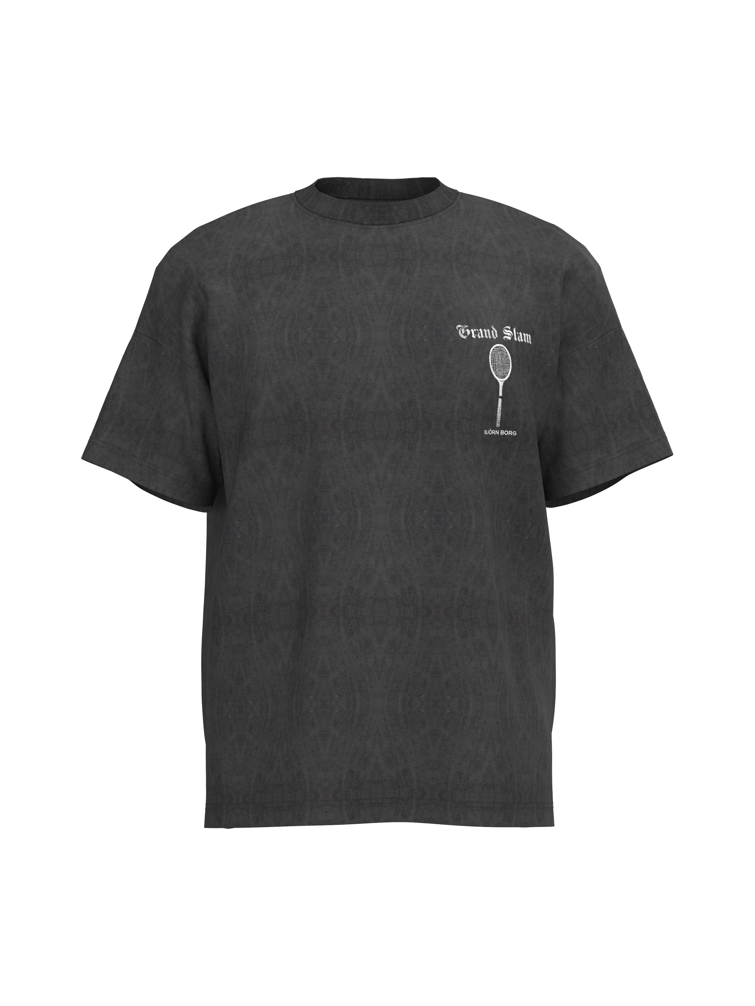 BJÖRN BORG Särk 'ACE', värv must: eest vaates