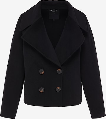 DreiMaster Klassik - Abrigo de entretiempo 'Classic' en negro: frente