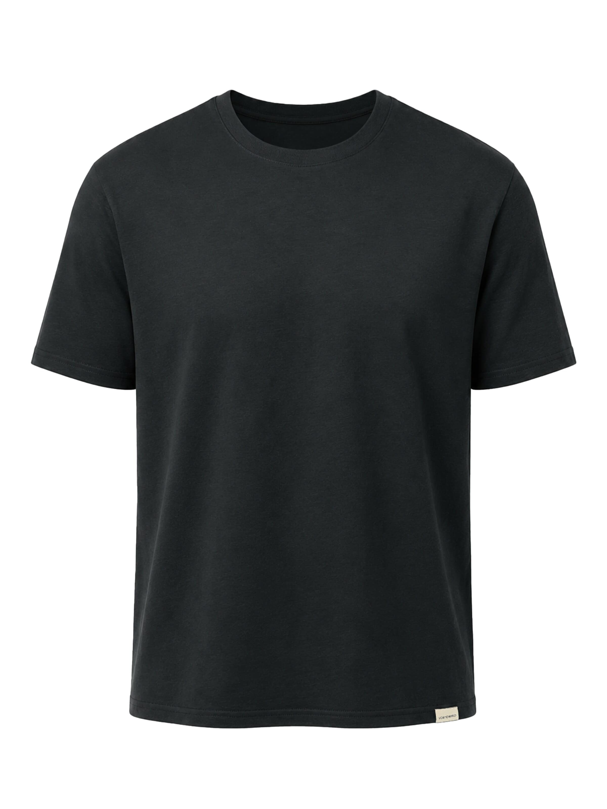 YAGESHARK Shirt 't shirt herren' in Black: front
