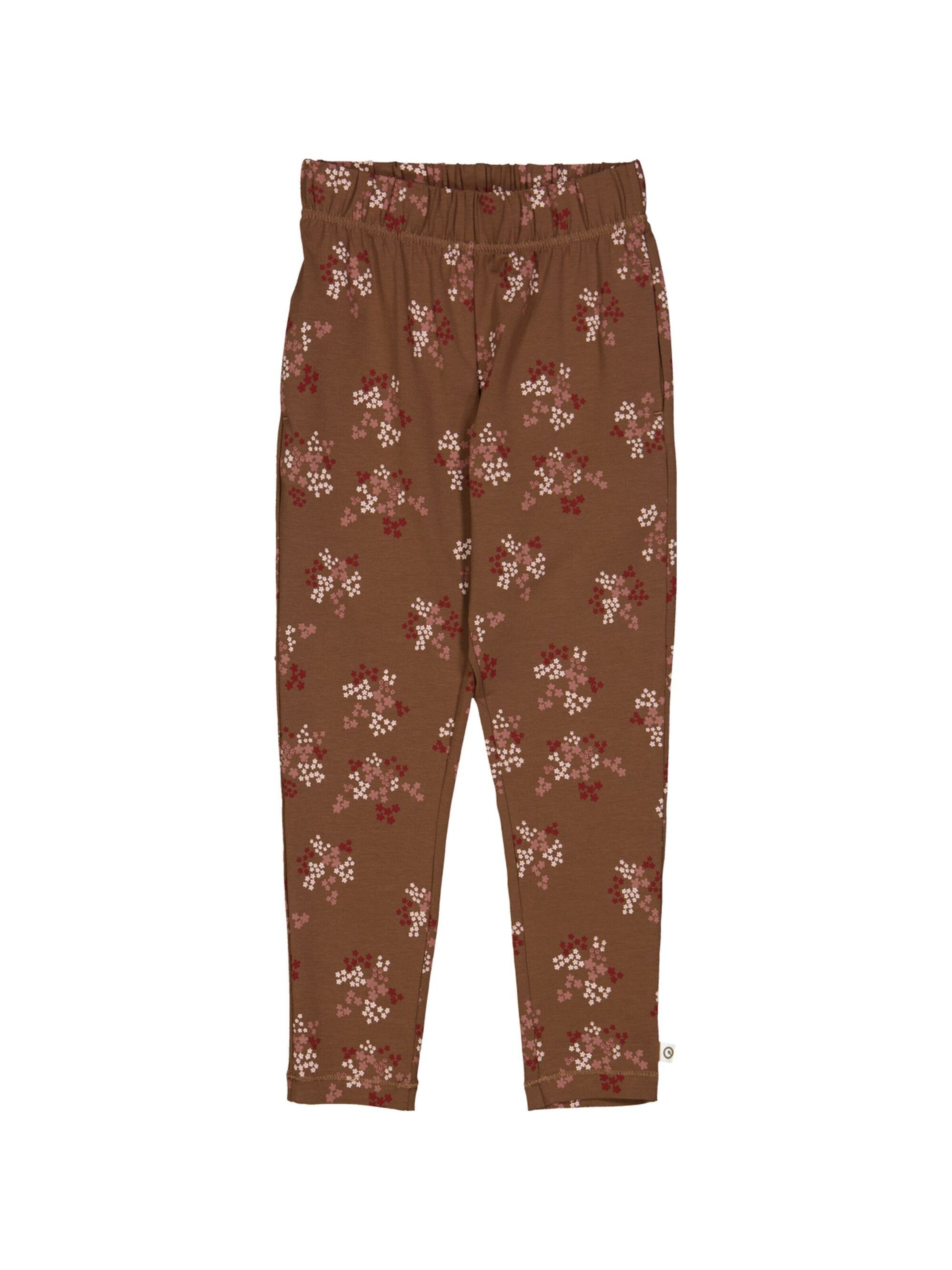 Regular Pantalon Müsli by GREEN COTTON en marron : devant