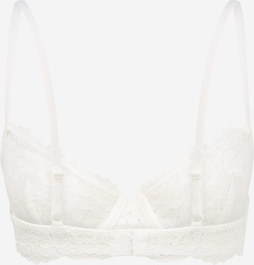 T-shirt Reggiseno 'SUCCESS' di ETAM in bianco