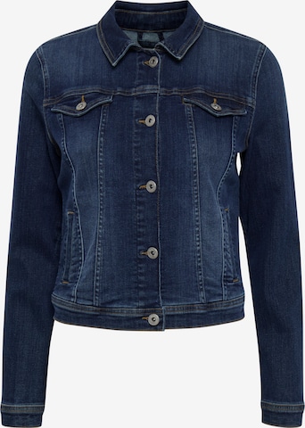 ICHI Between-Season Jacket 'IHSTAMPE JA' in Blue: front