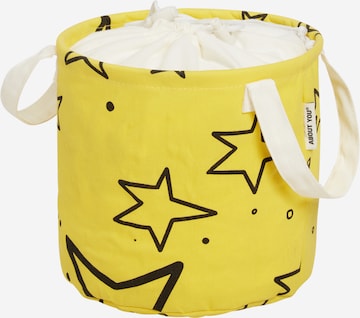 ABOUT YOU - Cubo de la ropa sucia 'KIDS COSMOS' en amarillo: frente