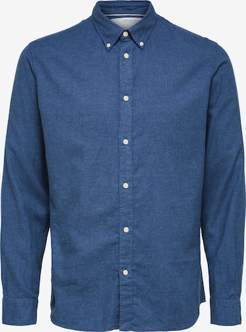 SELECTED HOMME Overhemd in Blauw: voorkant