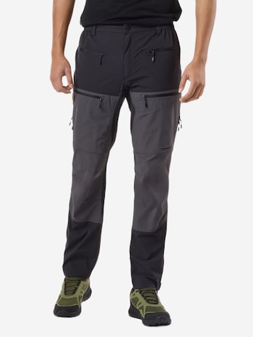 Regular Pantalon outdoor 'Lofoten' SWEDEMOUNT en gris : devant