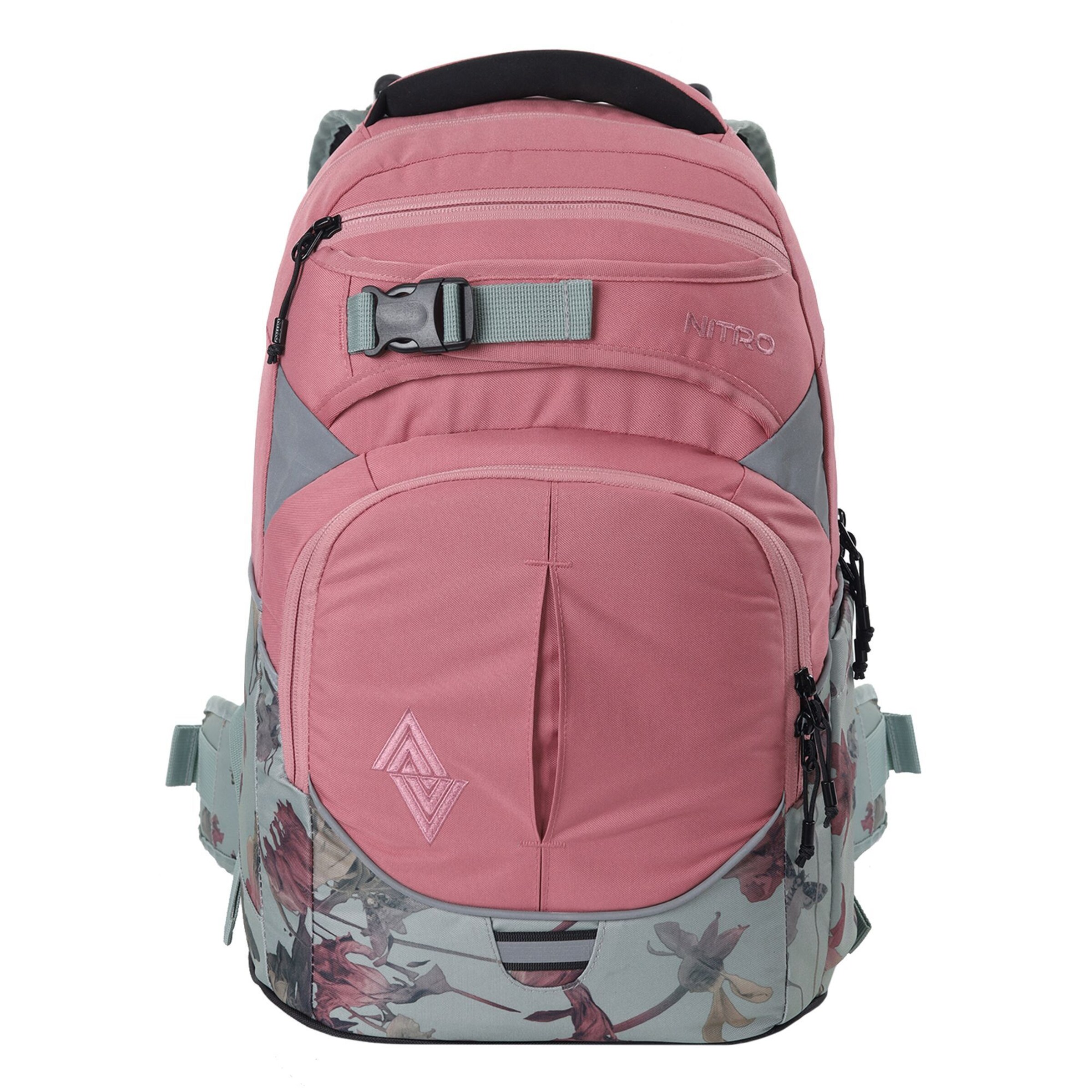 NitroBags Backpack 'Superhero' in Pink: front