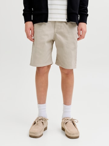 Jack & Jones Junior Regular Shorts in Beige: Vorderseite