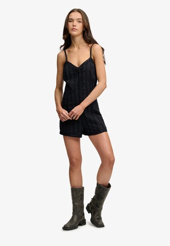 Combinaison Superdry & Co en noir : devant