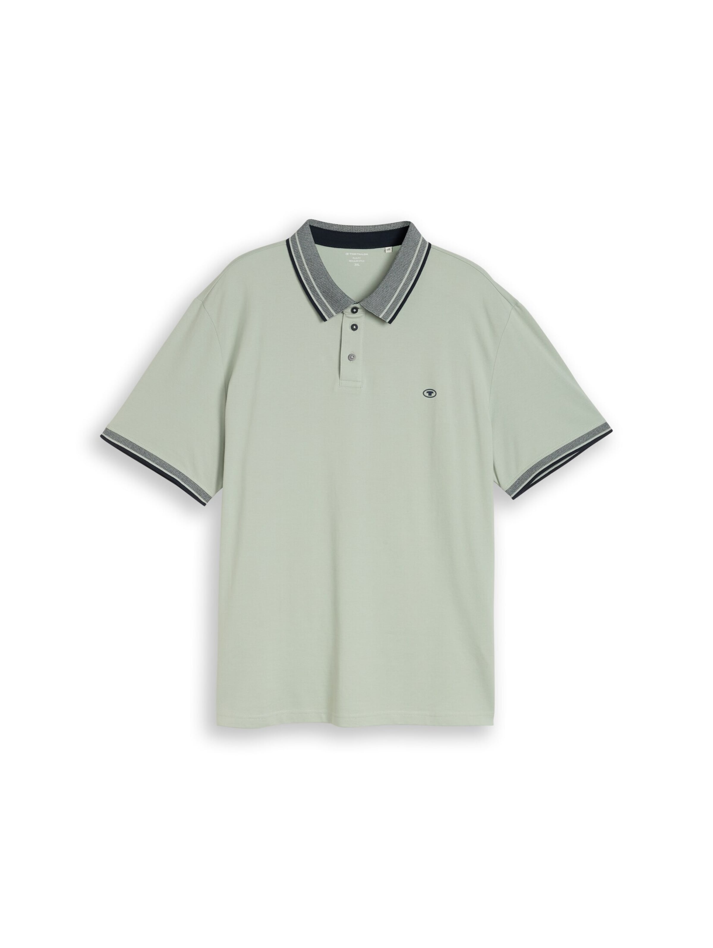 TOM TAILOR Men + Shirt in Groen: voorkant