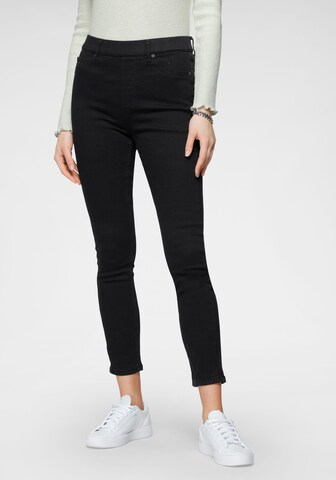 Hailys Slim fit Jeans in Black: front