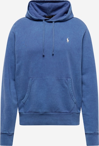 Sweat-shirt Polo Ralph Lauren en bleu : devant