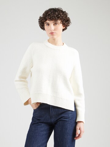 Abercrombie & Fitch Sweter 'MADELINE' w kolorze beżowy: przód