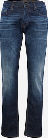 Regular Jeans 'Mike Wood' de la JACK & JONES pe albastru: față