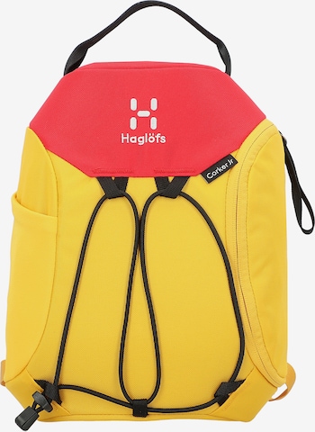 Haglöfs Sports Backpack 'Corker' in Yellow: front