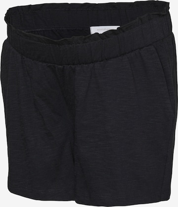 MAMALICIOUS Regular Pants 'IVY' in Black: front