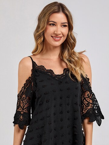 LapaPlus Sommerkleid in Schwarz
