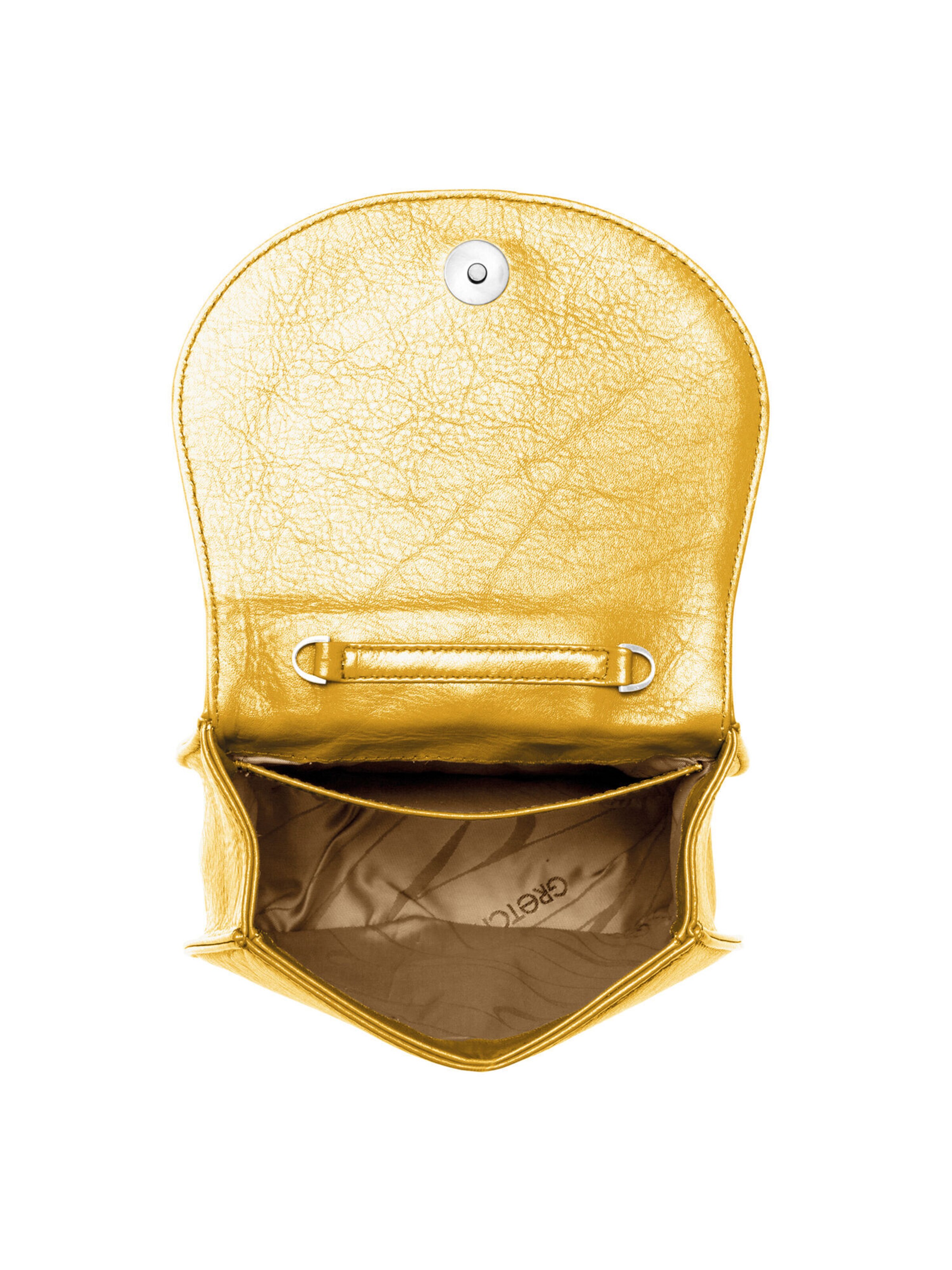 Gretchen Handbag 'Ebony' in Gold