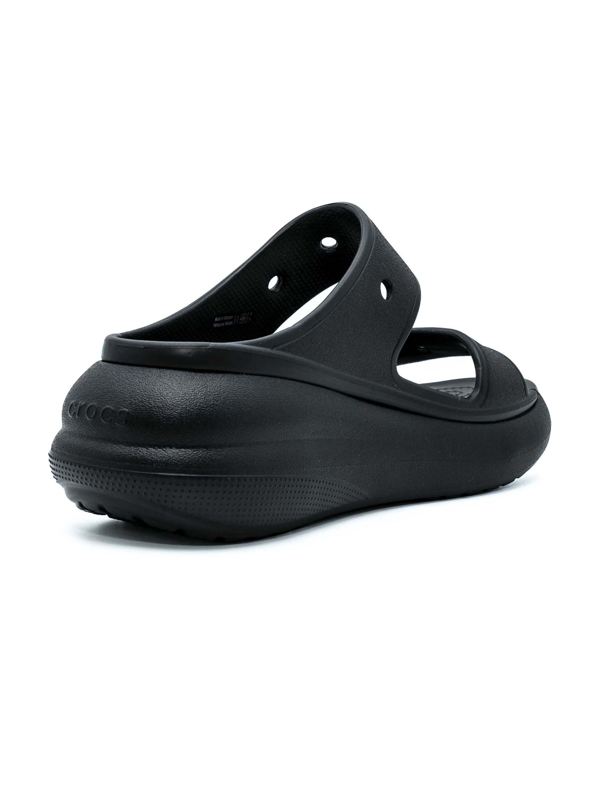 Crocs Šľapky 'Classic Crush' - Čierna