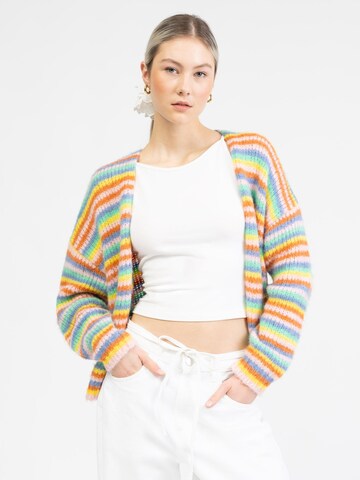 BROKE + SCHÖN Strickjacke in Orange: Vorderseite