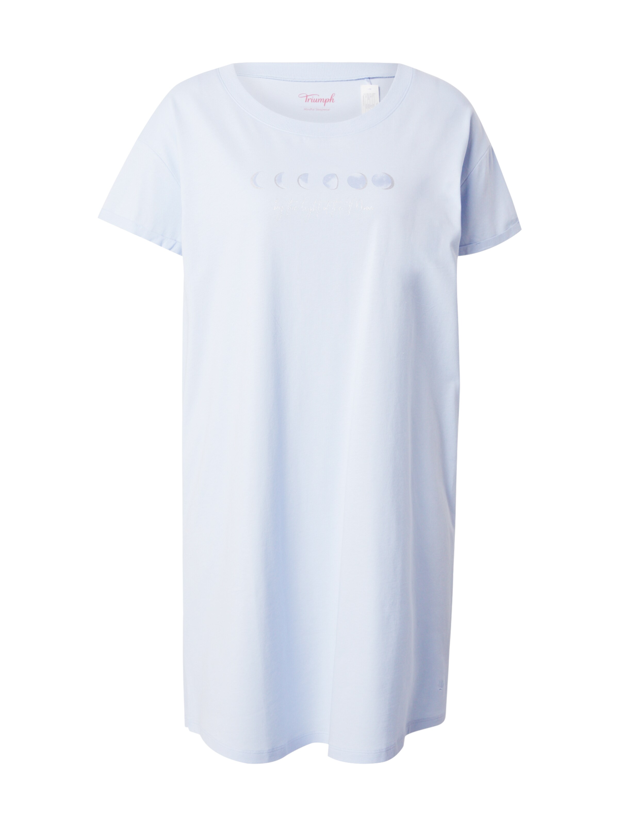 Cămăşi de noapte de la TRIUMPH pe albastru: față