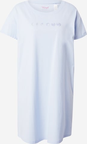 Chemise de nuit TRIUMPH en bleu : devant
