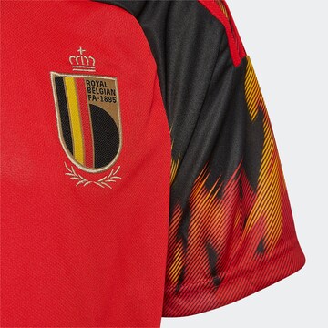 T-Shirt fonctionnel 'Belgium 22 Home' ADIDAS PERFORMANCE en rouge