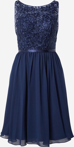 Robe de cocktail MAGIC NIGHTS en bleu : devant