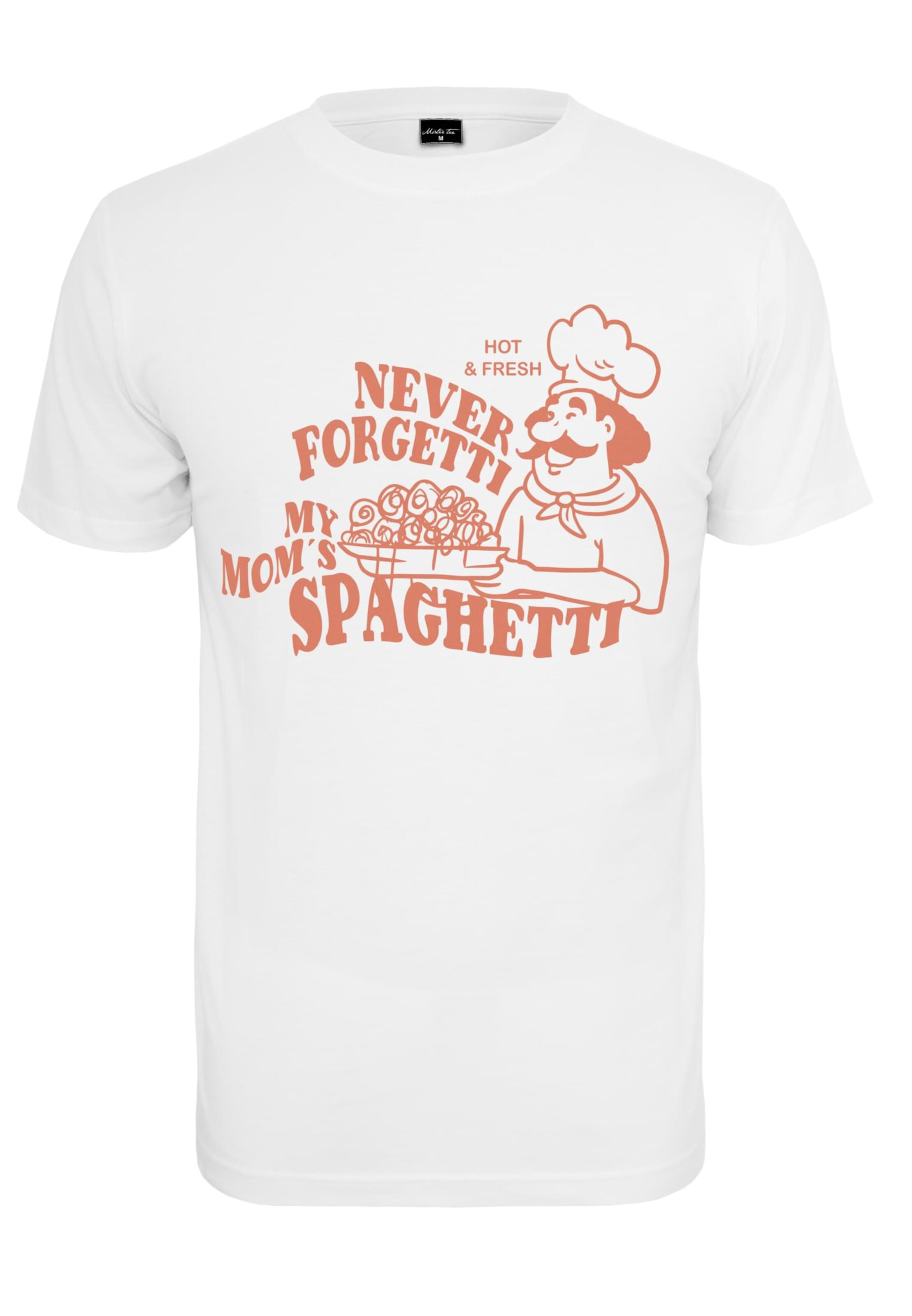 MT Men Shirt 'Spaghetti' in White: front