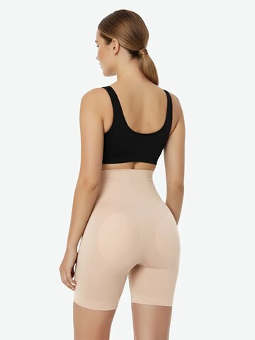 Shapetape Shapingbroek 'Corrigerende High Waist Naadloos Broekje met Bilvulling' in Beige