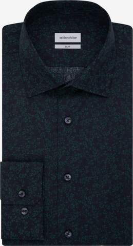 SEIDENSTICKER Slim fit Business Shirt in Blue