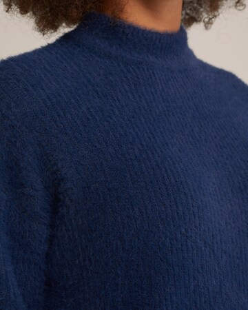 WE Fashion Свитер в Синий