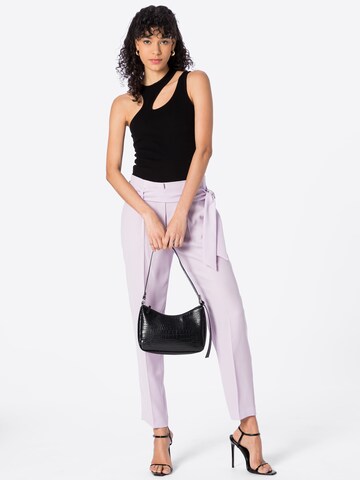 Marc Cain Regular Pleat-Front Pants in Purple