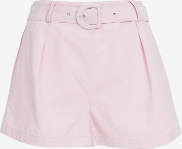 Influencer - Loosefit Pantalón plisado en rosa: frente