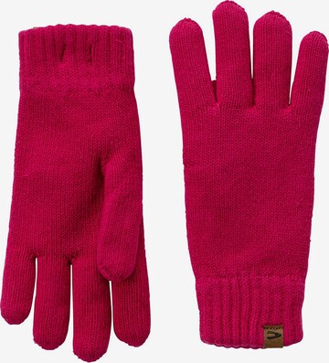 CAMEL ACTIVE Full Finger Gloves in Pink