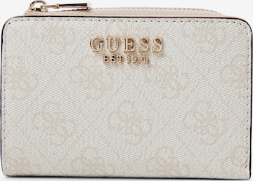 Porte-monnaies GUESS en blanc : devant