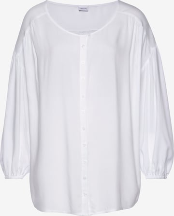 LASCANA Blouse in White: front