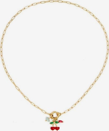 Cala Rose Ketting 'FRUIT' in Rood: voorkant