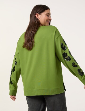 SAMOON Sweatshirt in Grün