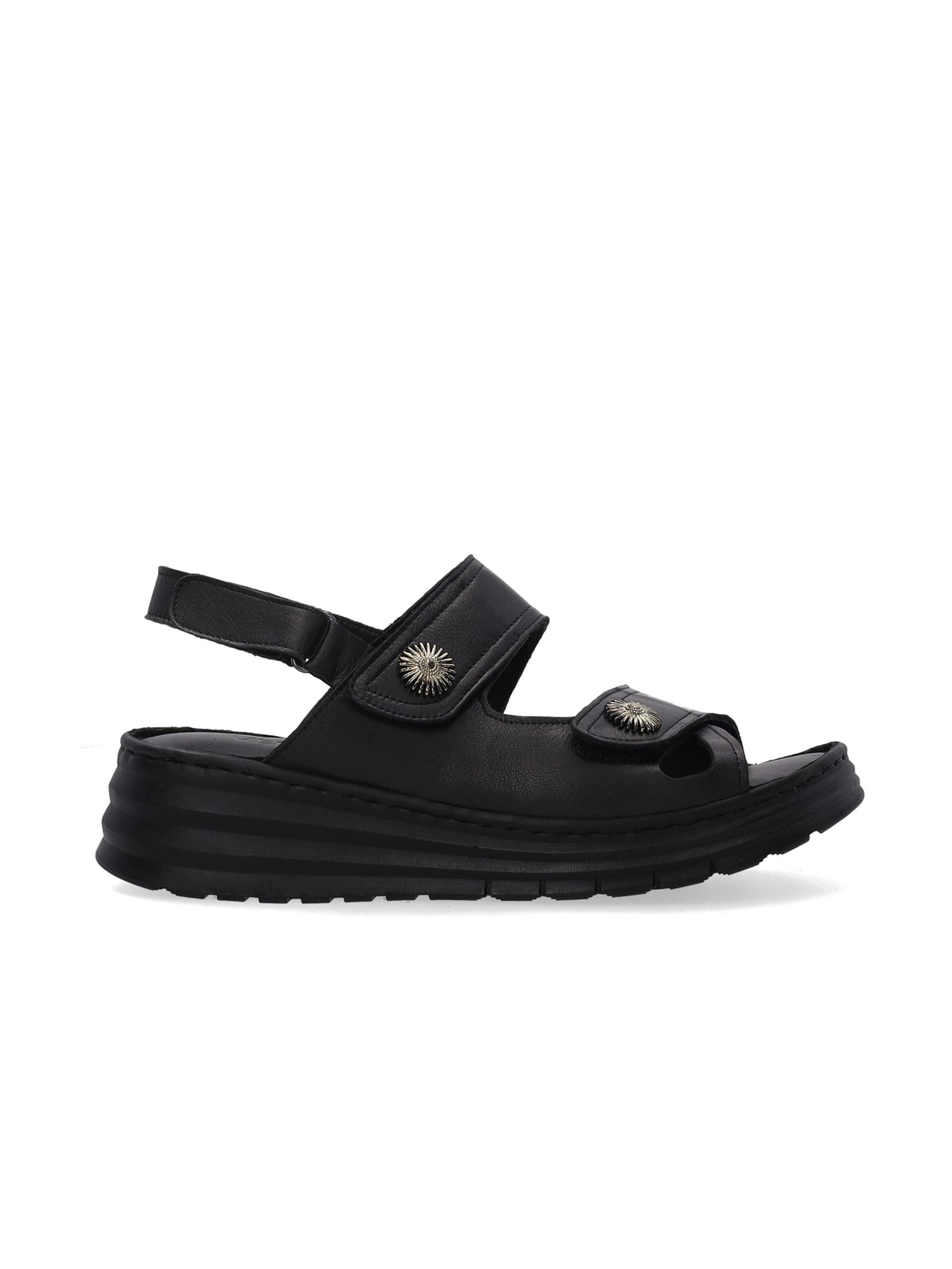 VENEZIA Sandale 'Venezia'‌‌‌‌‌‌‌‌ in Schwarz: Vorderseite
