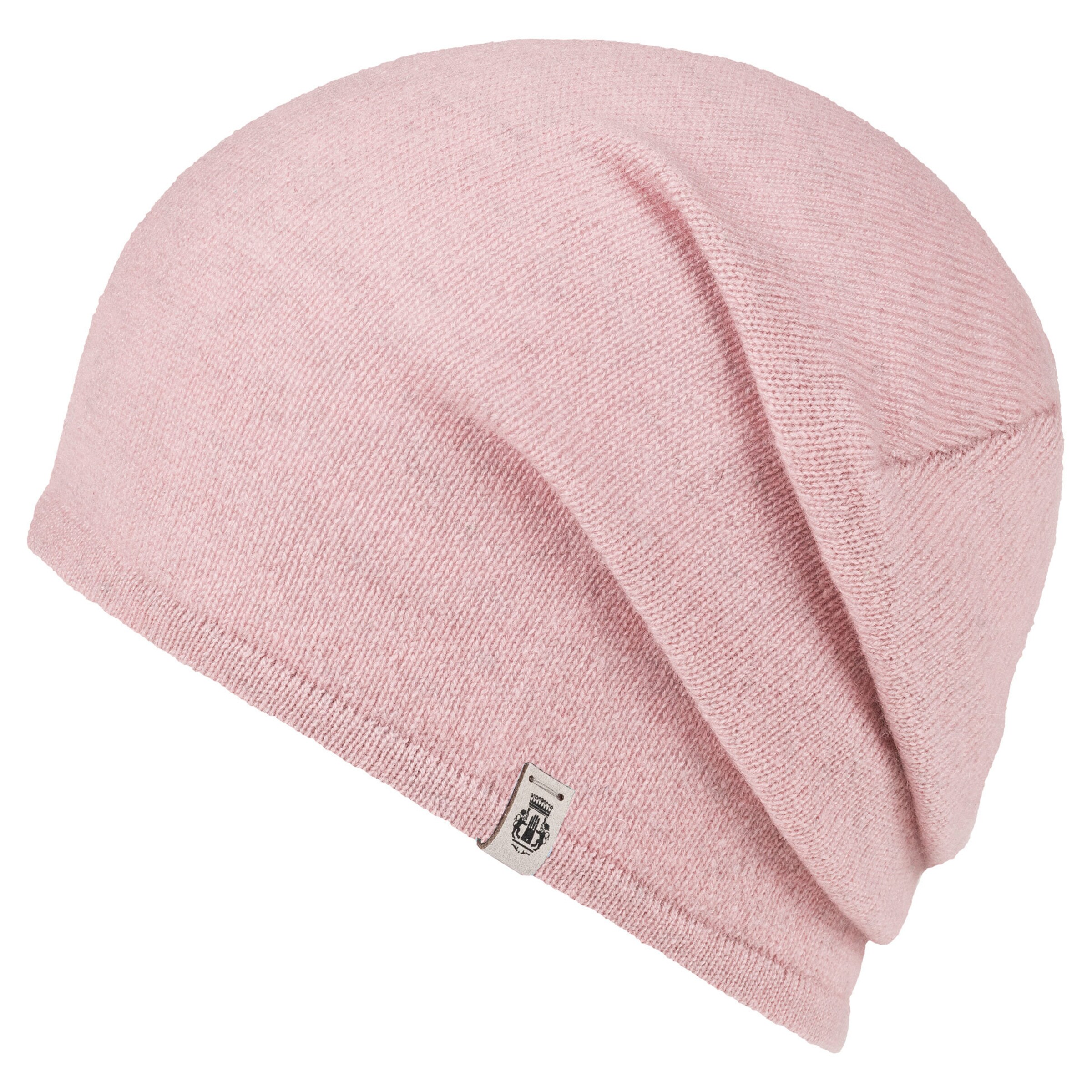 Roeckl Beanie Mütze 'PURE CASHMERE' in Pink: Vorderseite