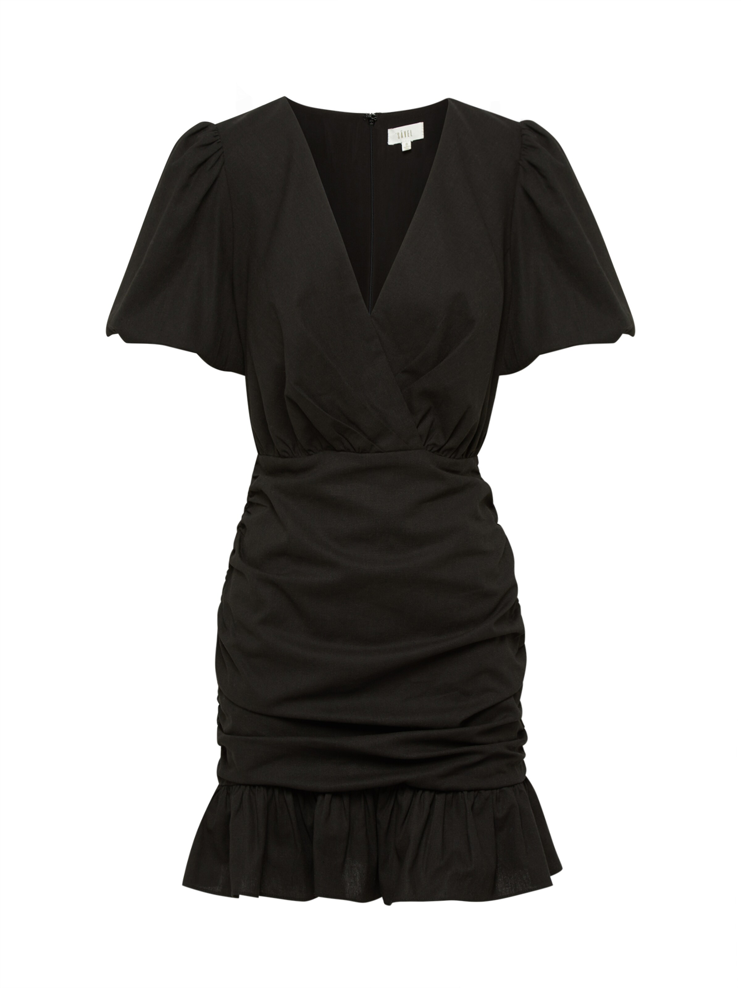 Sável Šaty 'ADISON' - Čierna: predná strana