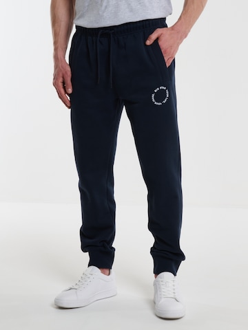 BIG STAR Tapered Pants 'KERSYN' in Blue: front
