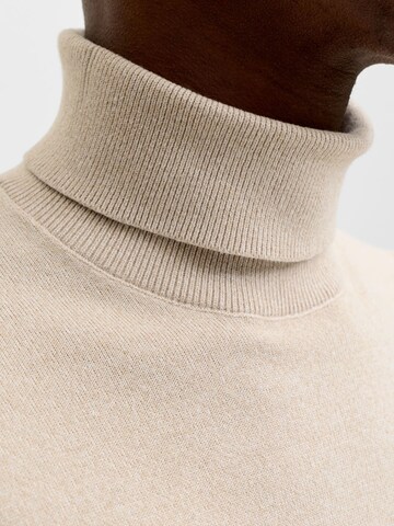 Pullover 'JJEBasic' di JACK & JONES in grigio