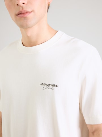 Abercrombie & Fitch Majica 'CITIES' | bela barva