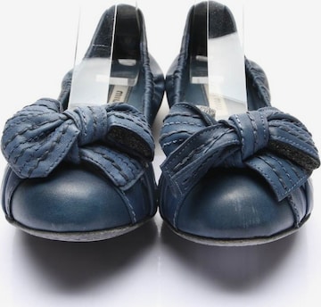 Miu Miu Flats & Loafers in 37 in Blue
