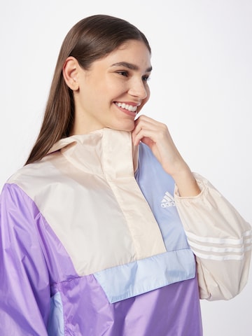 ADIDAS SPORTSWEAR Athletic Jacket 'Wind.Rdy' in Purple